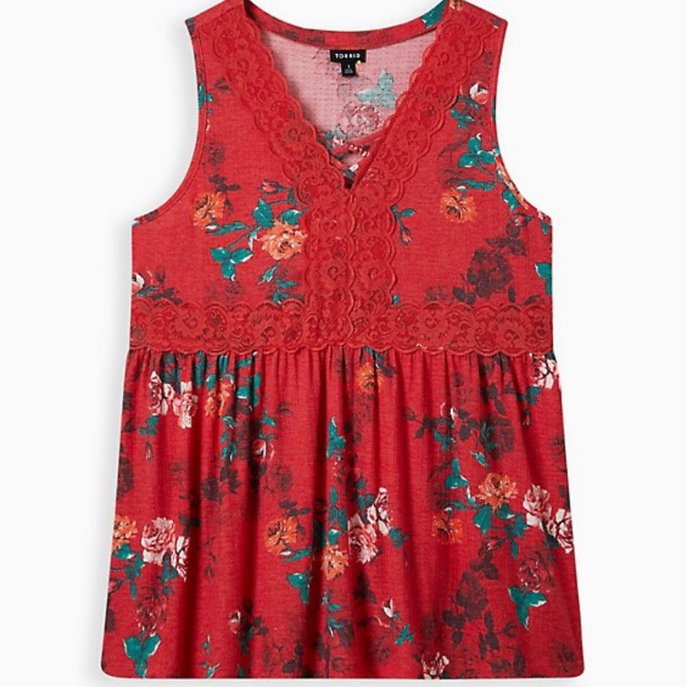 NWT Torrid V-neck Tank SZ3